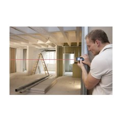 Bosch GLM 40 Laserafstandsmåler 40 m - Præcision og Effektivitet i Sort og Blå | Varenummer: 3165140790406